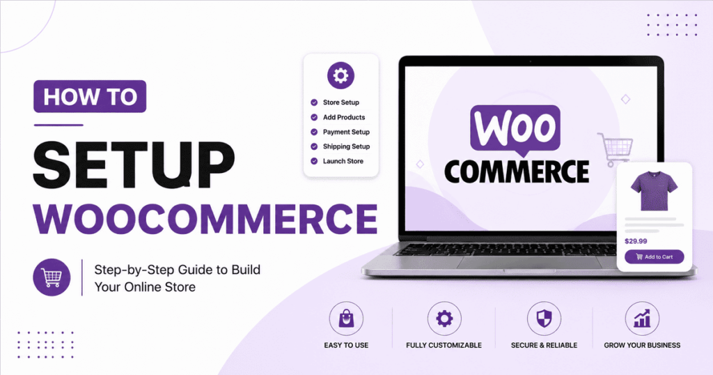 How to setup WooCommerce step by step guide.